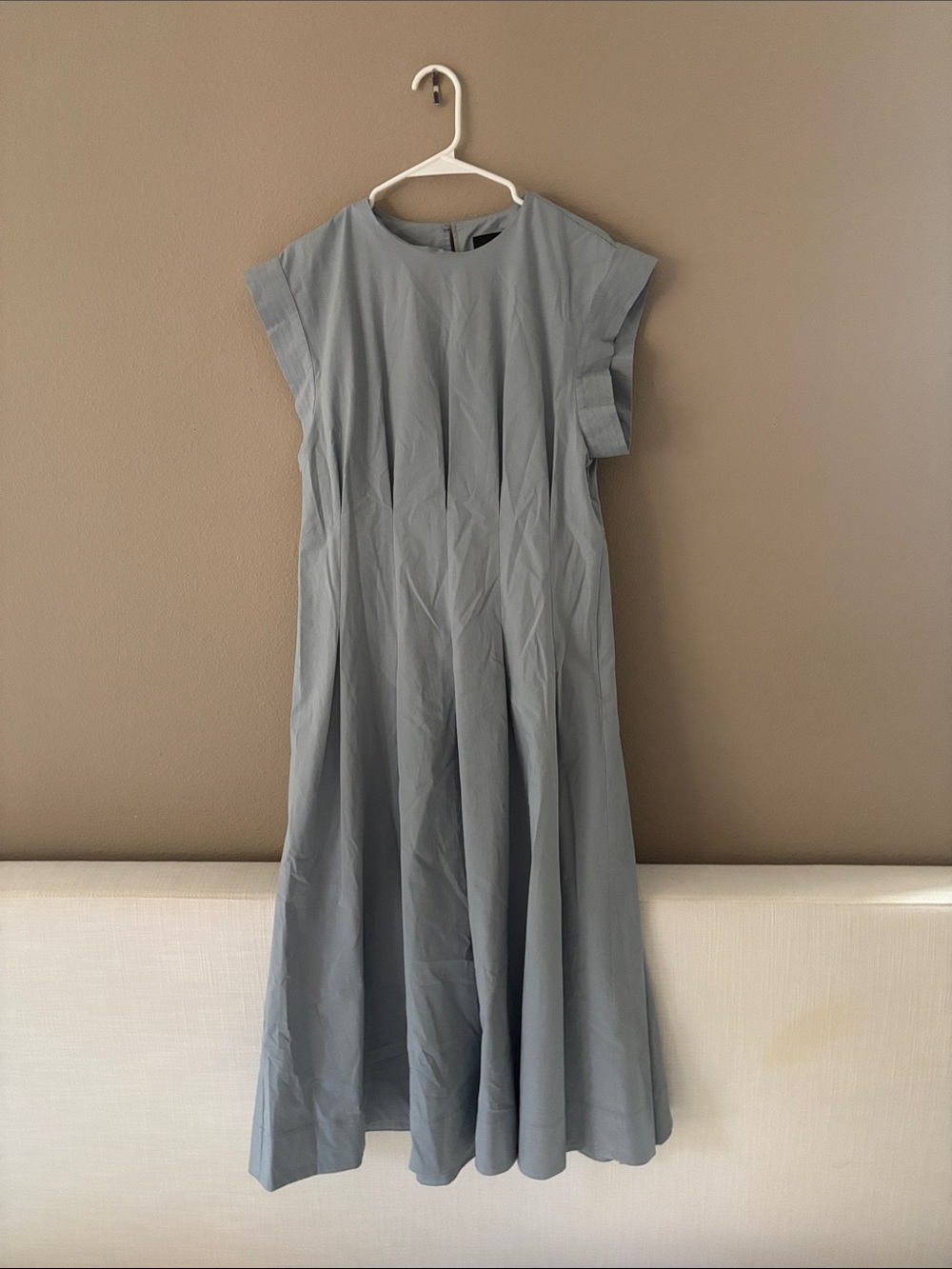 Zara pleated poplin dress 4333/051